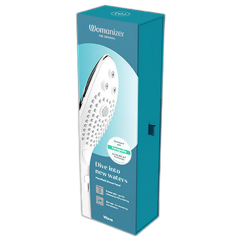 WOMANIZER - WAVE CABEÇA DE DUCHE ESTIMULADOR DE CLITÓRIS PRATEADO
