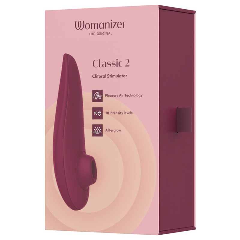 WOMANIZER - CLASSIC 2 ESTIMULADOR CLITORIANO BORDEAUX