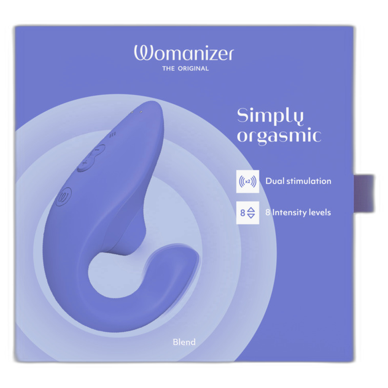 WOMANIZER - MISTURA ESTIMULADOR VIBRADOR RABBIT AZUL