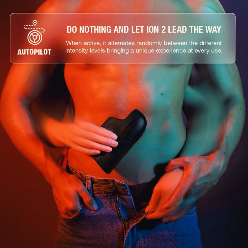 ARCWAVE - ION 2 MASTURBADOR MASCULINO CON ESTIMULACIÓN POR ONDAS DE AIRE NEGRO