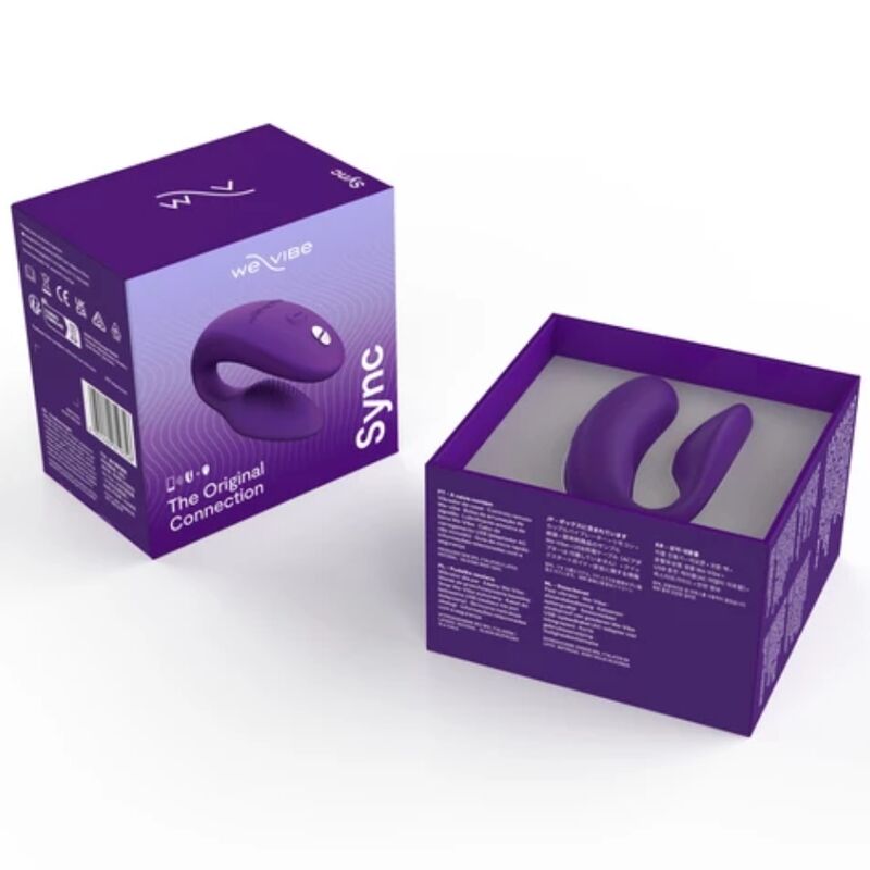 WE-VIBE - SYNC 2 ADJUSTABLE COUPLES VIBRATOR PURPLE