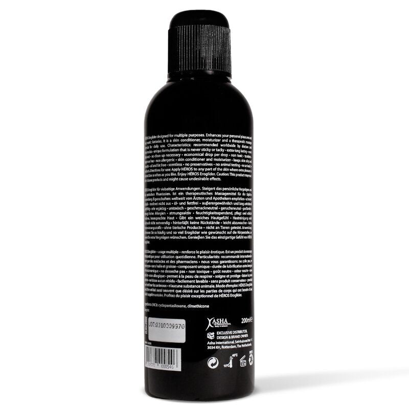 HEROES - SILICONE LUBRICANT LUBRICANTE ÍNTIMO DE SILICONA DE LARGA DURACIÓN 200 ML