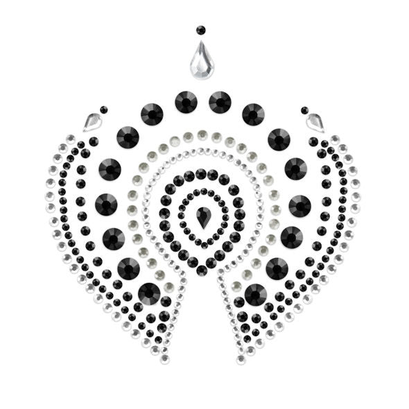 BIJOUX INDISCRETS - FLAMBOYANT NEGRO & PLATA