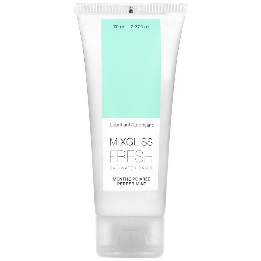 MIXGLISS - WATER-BASED LUBRICANT COOLING EFFECT MINT FLAVOR 70 ML