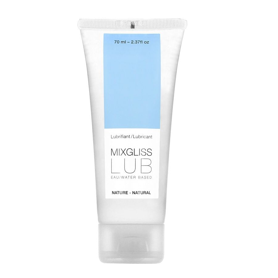 MIXGLISS - LUBRIFICANTE À BASE DE ÁGUA NATURAL 70 ML