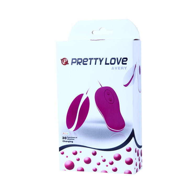 PRETTY LOVE - FLIRTATION REMOTE CONTROL VIBRATING EGG AVERY