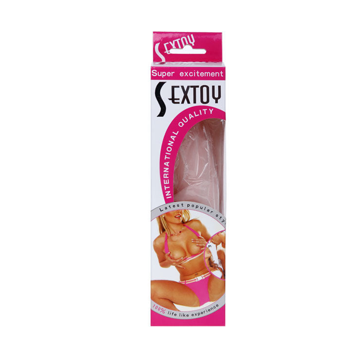 BAILE - DILDO SILICONA TACTO PIEL REALÍSTICO 19 CM COLOR CAJA ALEATORIO