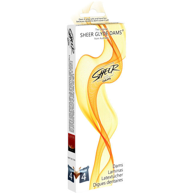 Sheer Glyde: preses de plaques de làtex cua de sexe oral