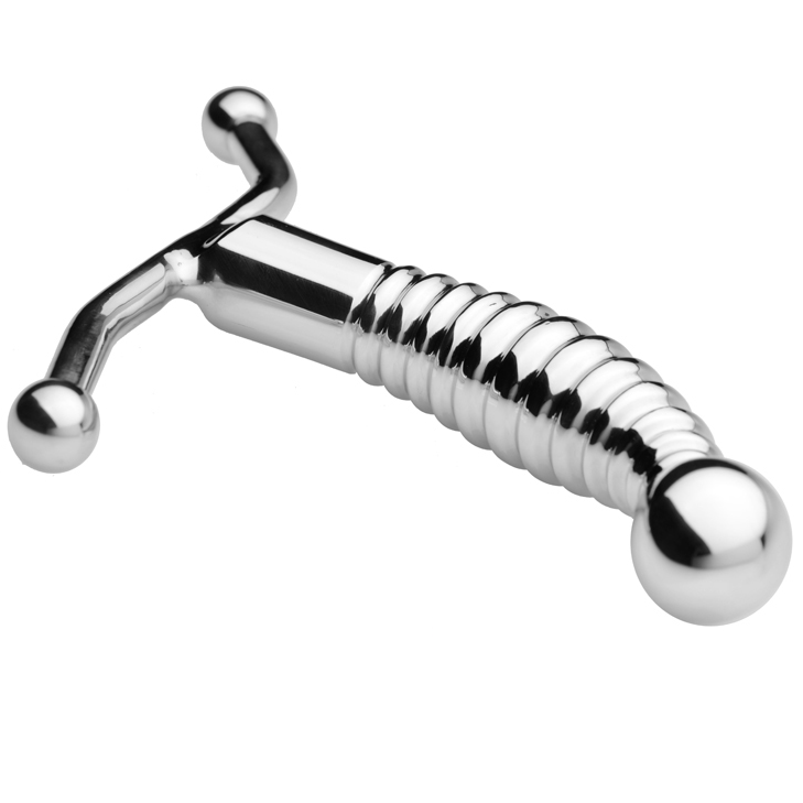 METAL HARD - MASAJEADOR PROSTÁTICO ACERO