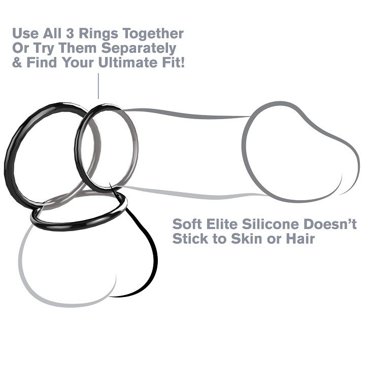 Fantasia C -Ringz - Silicone Silicone Silicone