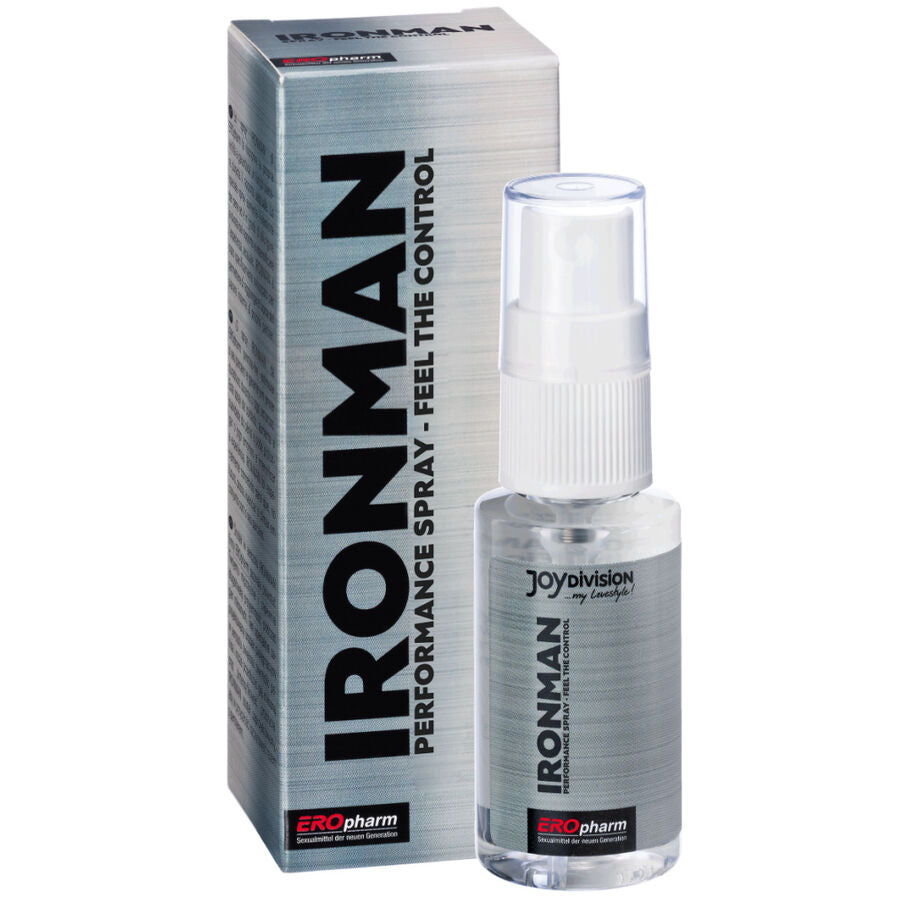 JoyDivion Eropharm - Retard de ruixat de rendiment de Ironman per a homes 30ml
