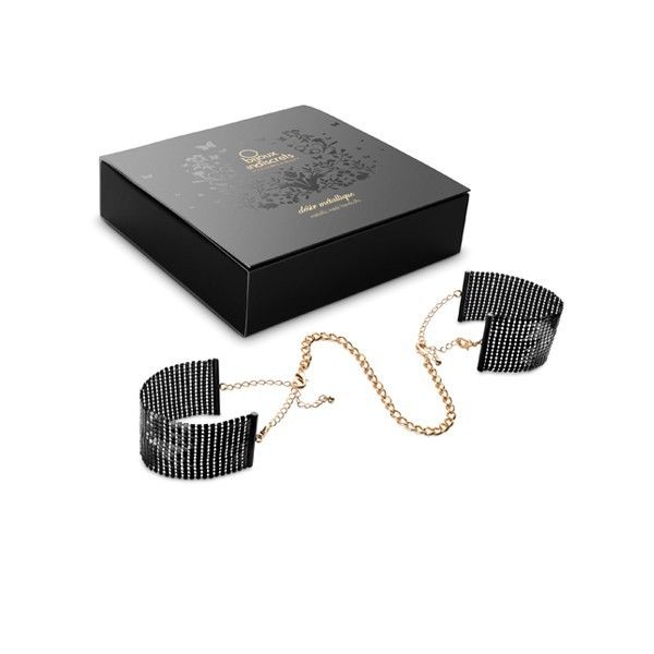 BIJOUX INDISCRETS - DÃSIR MÃTALLIQUE ESPOSAS MALLA METALICA NEGRA