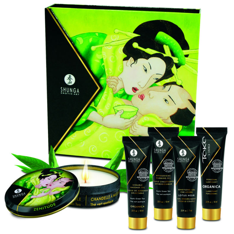 SHUNGA - KIT SECRET GEISHA CHÁ VERDE BIOLÓGICO