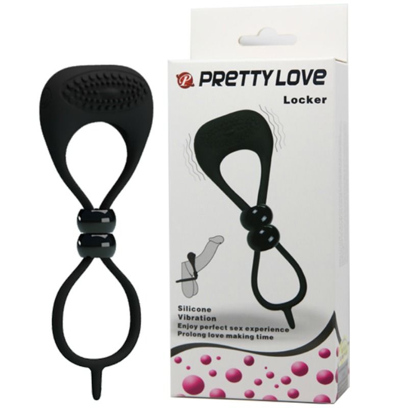 PRETTY LOVE - ANILLO DOBLE PARA PENE Y TESTÍCULOS