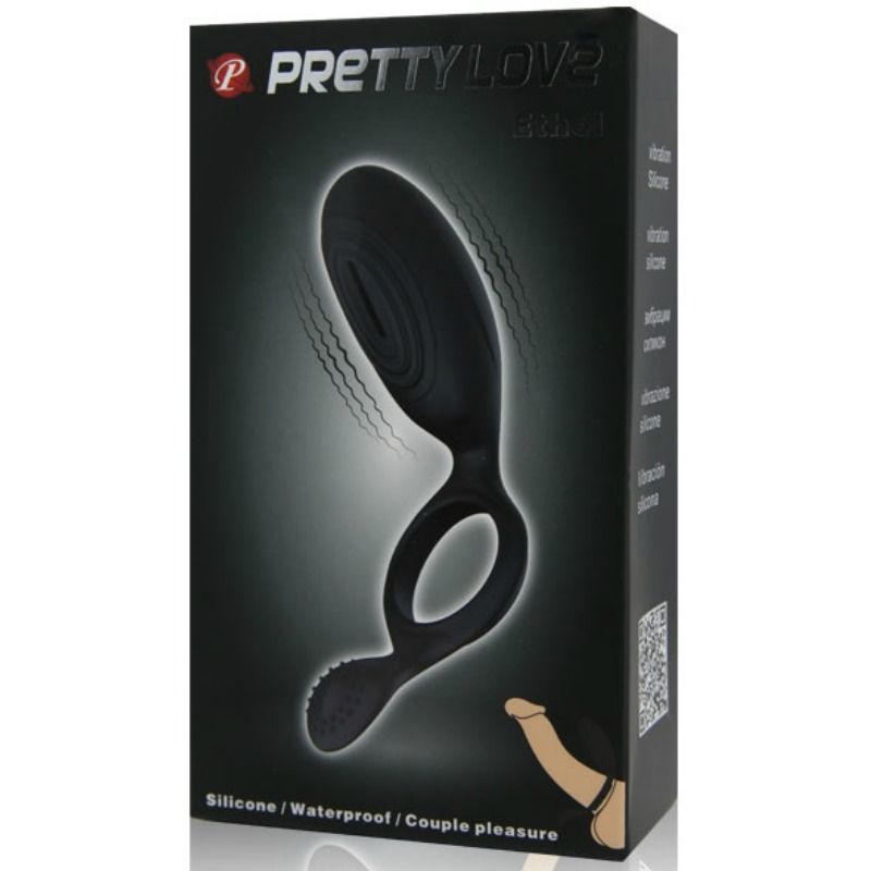 Pretty Love - Ethel Vibrator Ring com estimulador