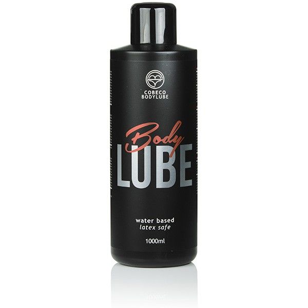 COBECO - BODYLUBE BODY LUBE WATER-BASED LUBRICANT LATEX SAFE 1000 ML