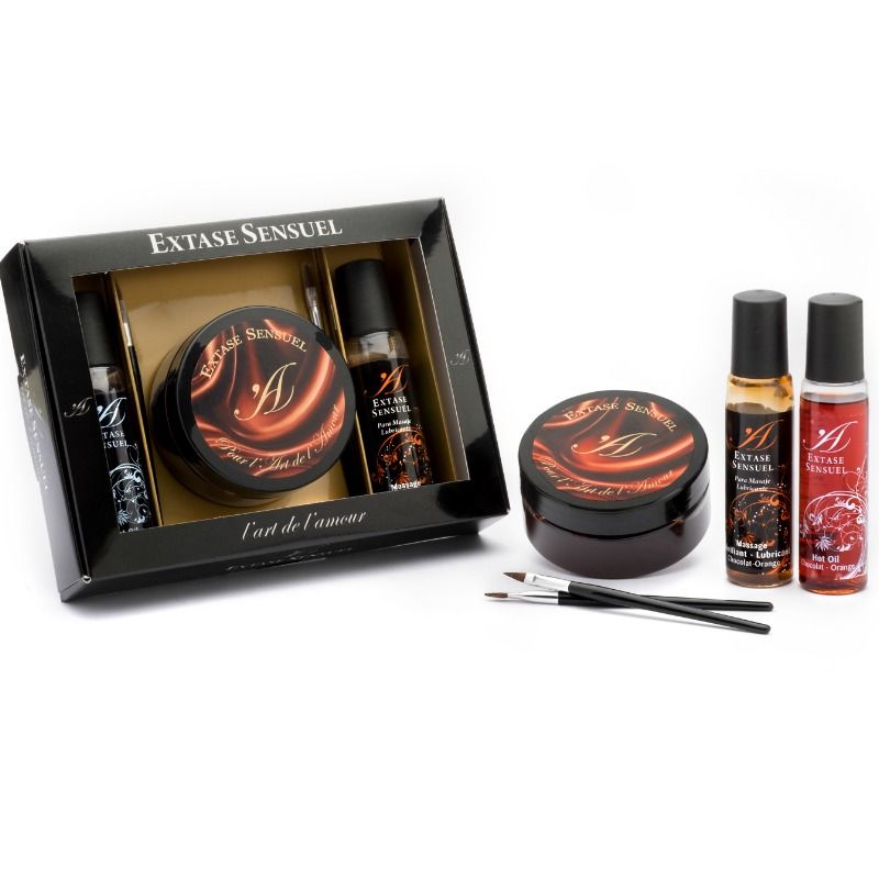 SENSUAL ECSTASY - AFRODISIAC CHOCOLATE COFFRET KIT