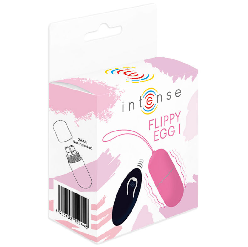 INTENSE - FLIPPY OVO TELECOMANDADO ROSA