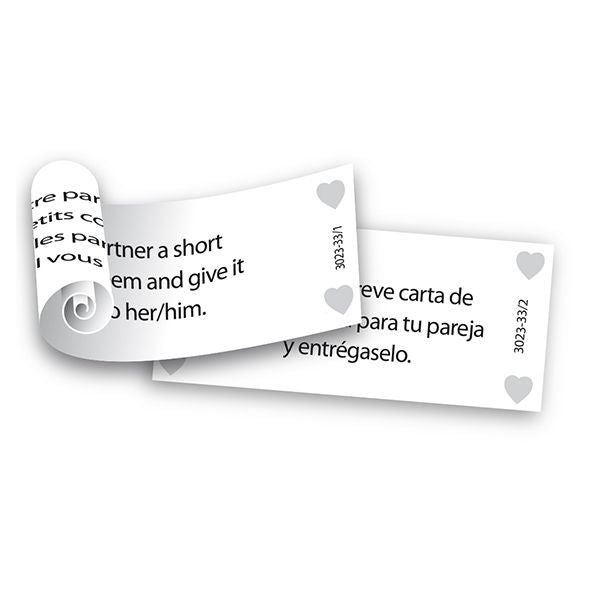 TEASE & PLEASE - JUEGO CORAZÓN ROMÁNTICO