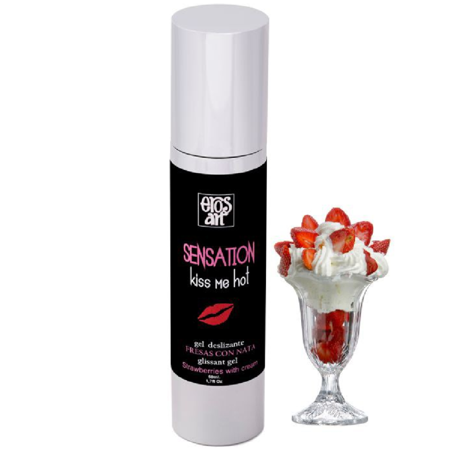 EROS-ART - SENSATION NATURAL LUBRICANT STRAWBERRIES AND CREAM 50 ML