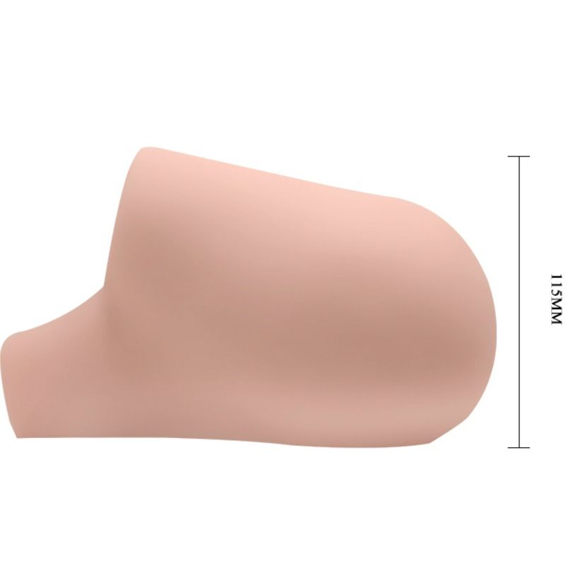 Bull Crazy: vagina realista amb posició de vibració 3