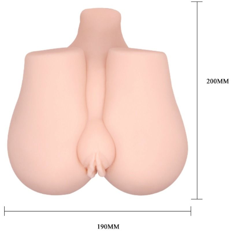 Bull Crazy: vagina realista amb posició de vibració 3