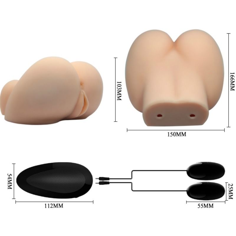 Bull Bull: vagina realista amb posició de vibració 6