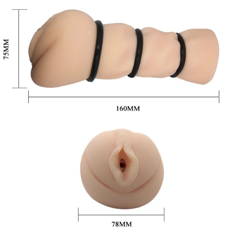 Bull Bull - Masturbator vagina amb anells