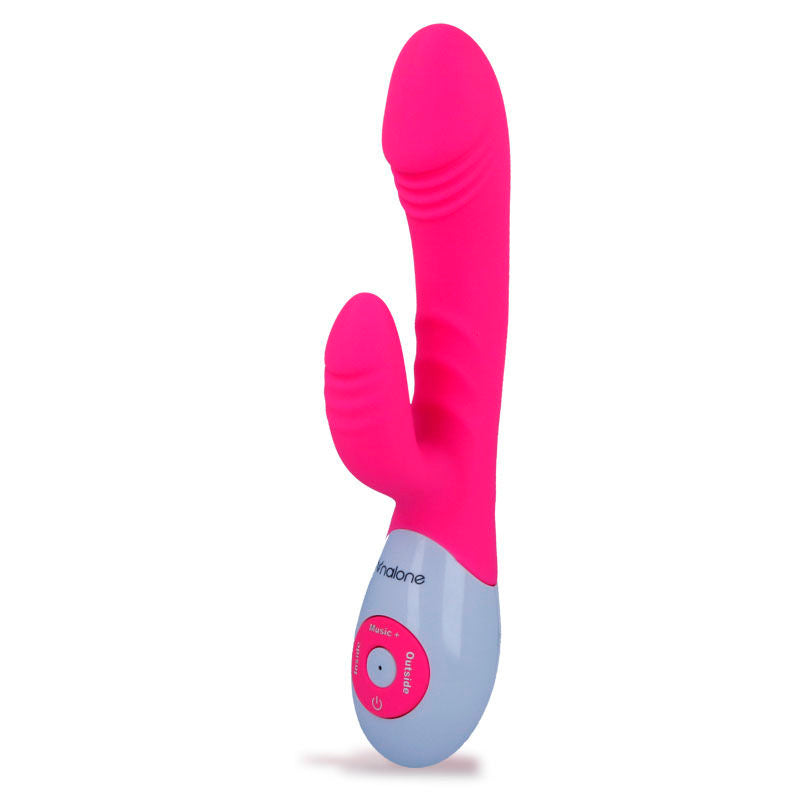 NALONE - VIBRATING DILDO WITH RABBIT AND SOUND ACTIVATED VIBRATION