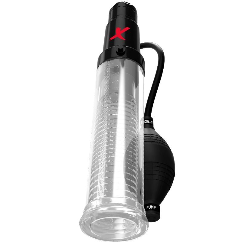 PDX Elite: masturbant la bomba d’ona estimulant amb vibració del stroker de la bomba xuck n