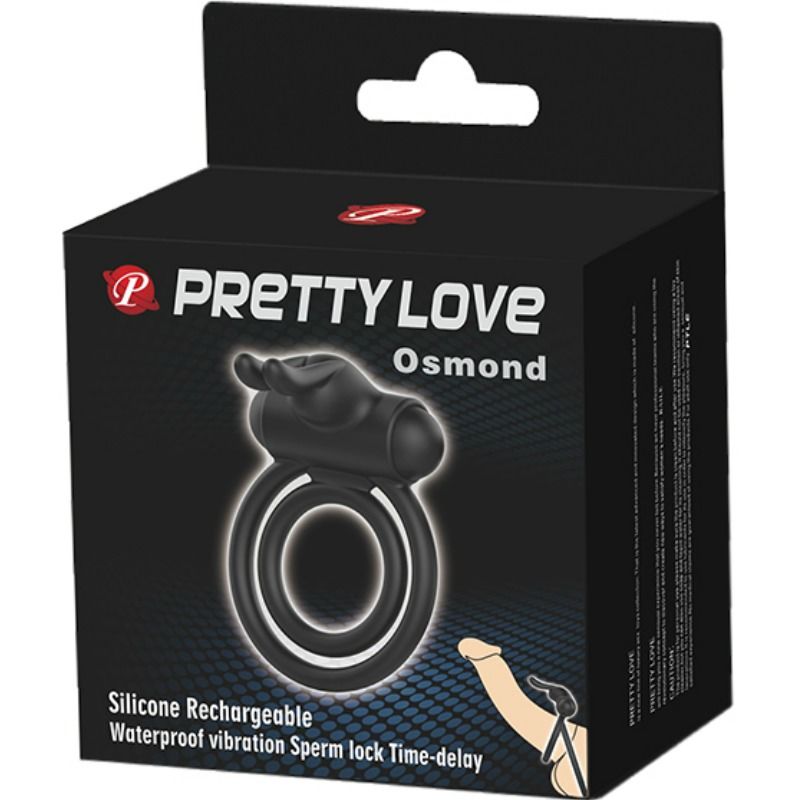 Pretty Love - Anell vibrador de silicona d'Osmond