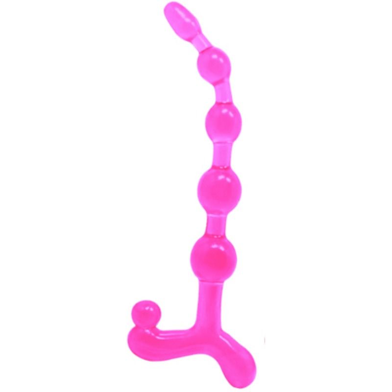 DANCE - BENDY TWIST PINK ANAL BALLS
