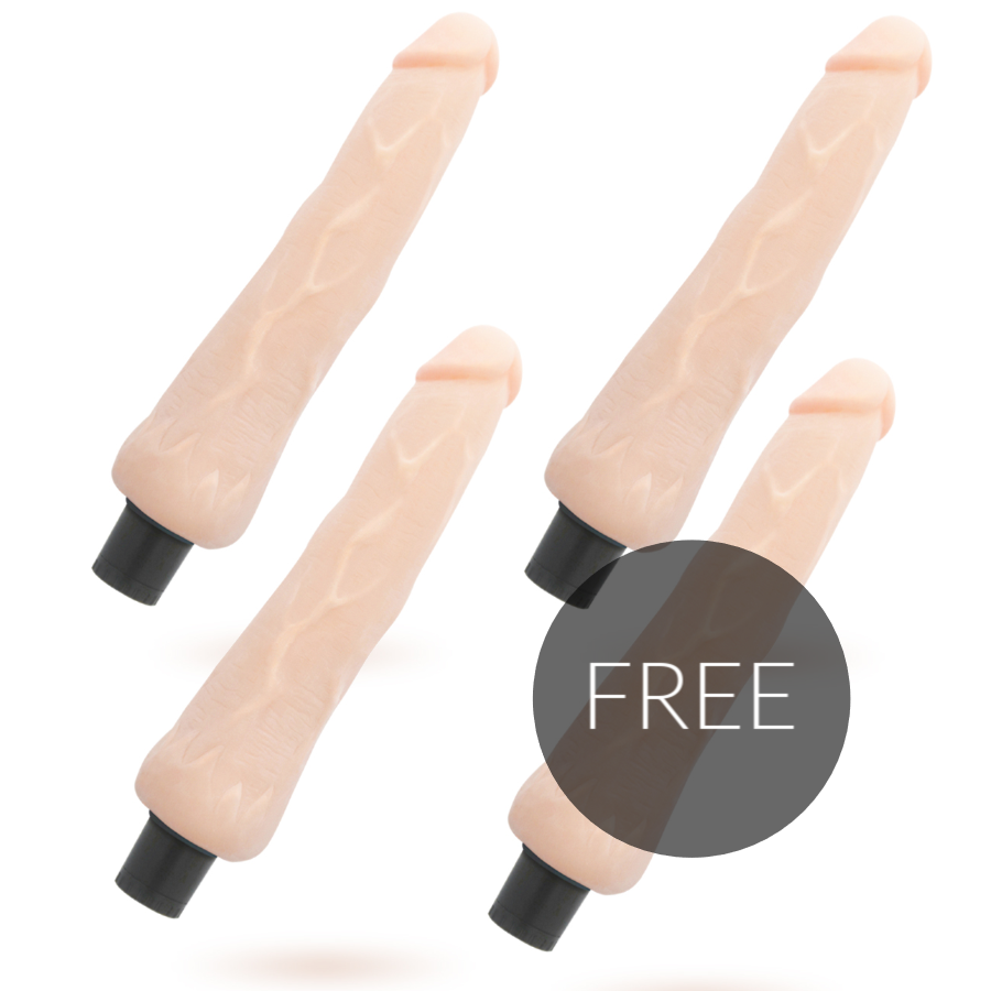 LOVECLONE - RAGNAR SELF-LUBRICATING VIBRATOR 24.5 CM -Ø- 3.5 CM BUY 3 GET 1 FREE