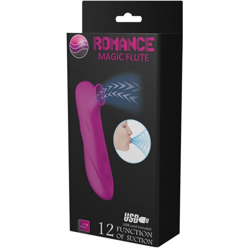 ROMANCE - MAGIC FLUTE ESTIMULADOR POR SUCCIONADOR