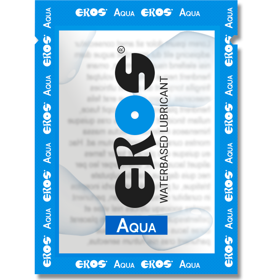 EROS AQUA - WATER-BASED LUBRICANT 4 ML