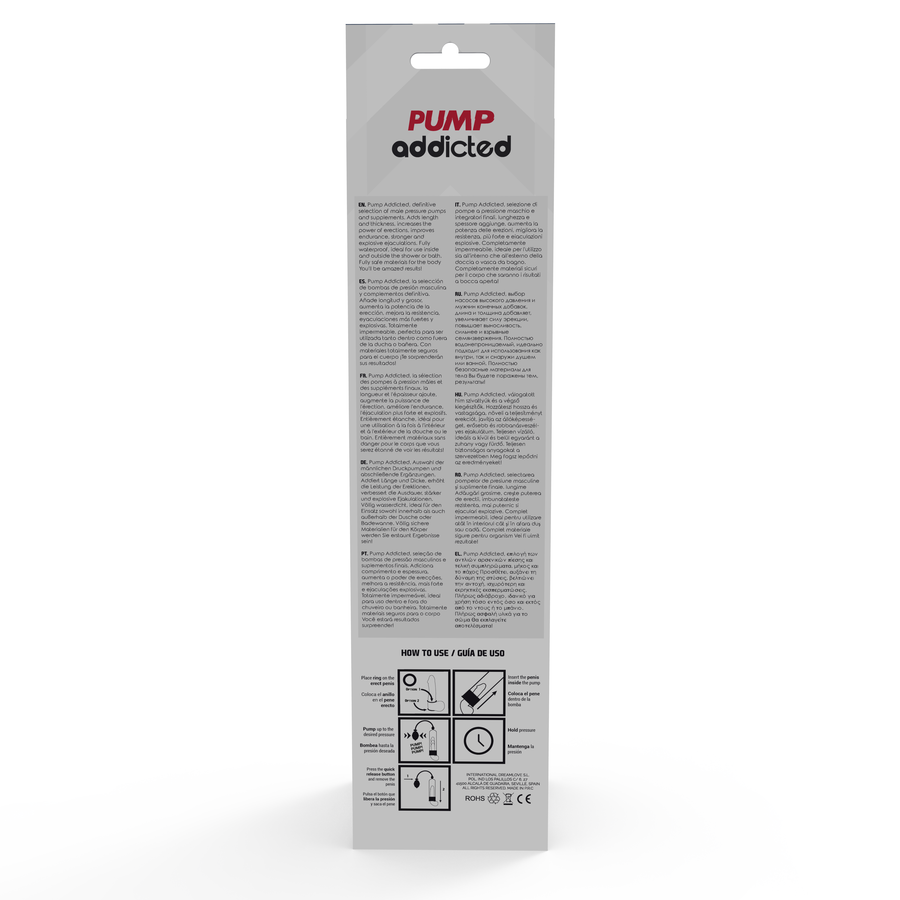PUMP ADDICTED - BOMBA ERECCIÓN RX3