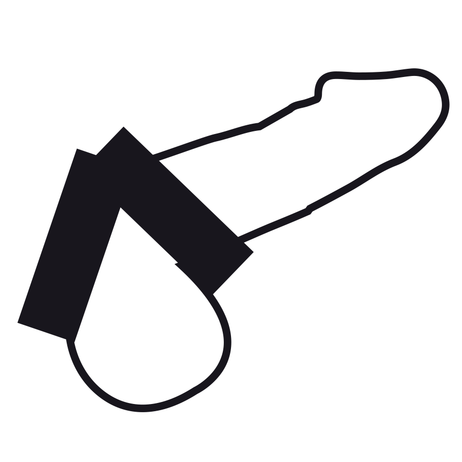 Darkness: anell flexible doble per al penis