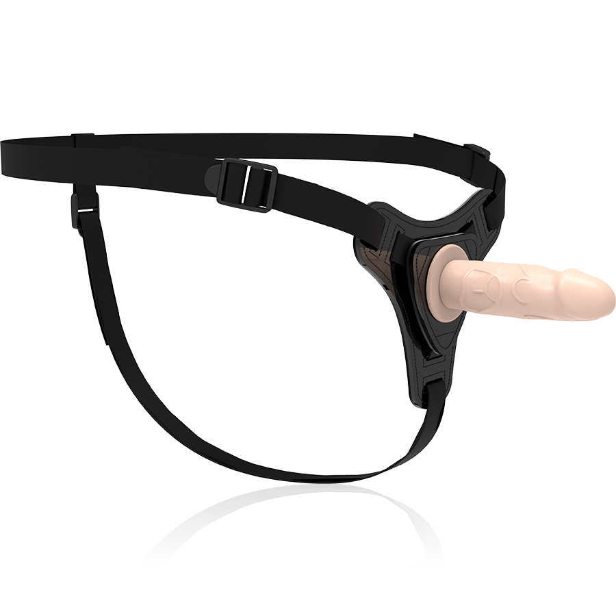 ARNÊS DE SUBMISSO FETICHE - SILICONE CARNE REALISTA 12.5 CM
