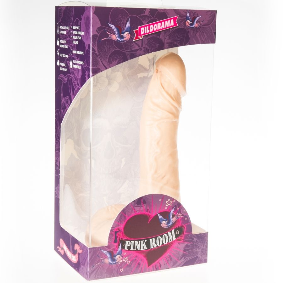 PINK ROOM - EBAN DILDO REALISTA NATURAL 19 CM