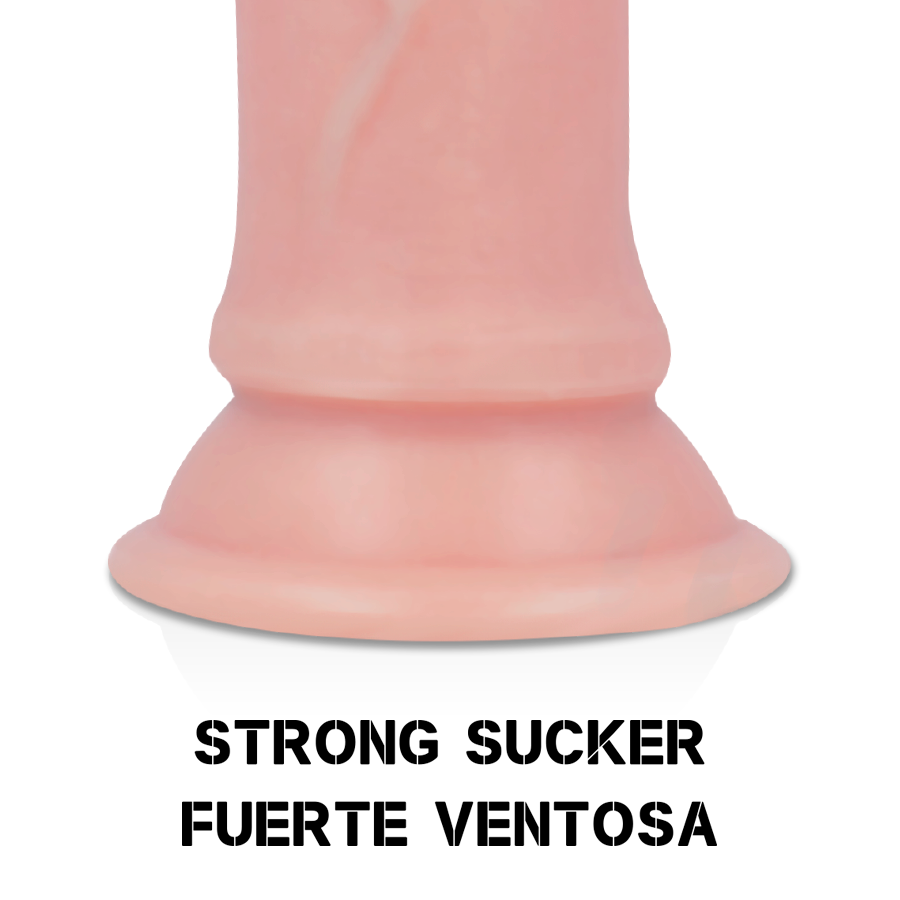 ROCKARMY - APACHE VIBRADOR REALÍSTICO CONTROL REMOTO LIQUID SILICONE 20.5 CM -O- 4.62 CM