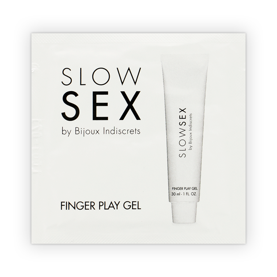 BIJOUX - SLOW SEX FINGER PLAY MASSAGE GEL SINGLE-DOSE