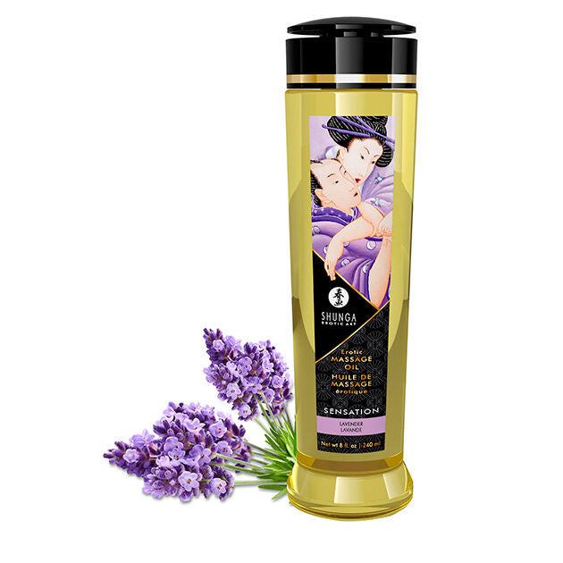 SHUNGA - ÓLEO DE MASSAGEM ERÓTICA SENSAÇÃO 240 ML