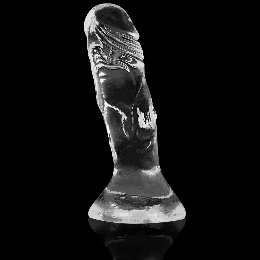RAIO X - DILDO TRANSPARENTE 12 CM -Ø- 2.6 CM