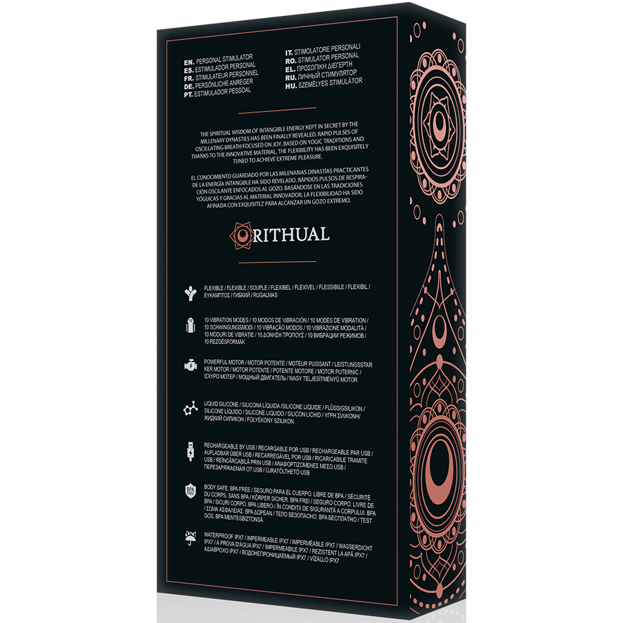 ESTIMULADOR RITUAL KRIYA PUNTO-G RECARGABLE