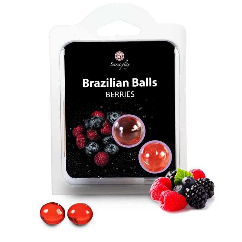 SECRETPLAY - BRAZILIAN BALLS FRUTAS DO BOSQUE SET 2 BOLAS