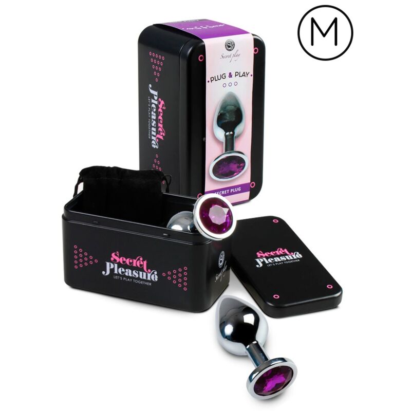 SECRETPLAY - PLUG ANAL LILÁS M