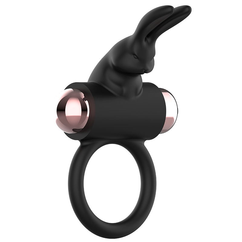 Coquette Chic Desire - Anell de polla Vibrador negre / or