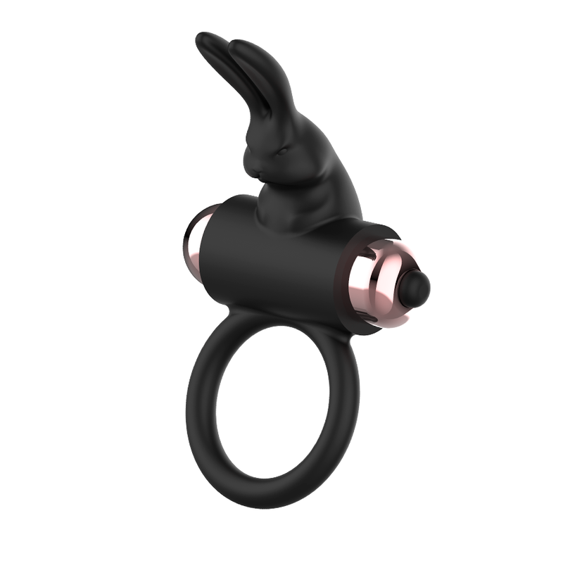 Coquette Chic Desire - Anell de polla Vibrador negre / or