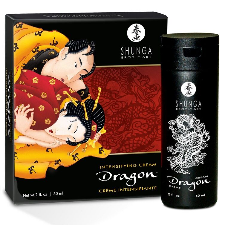 Shunga - erecció potenciant el drac de crema