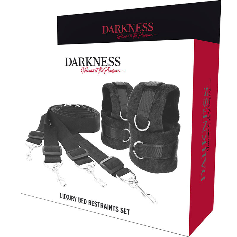 DARKNESS - BED RESTRAINTS SET